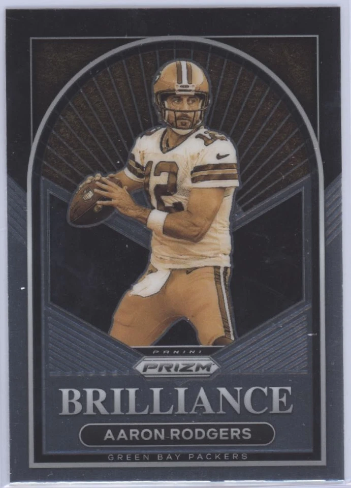 2022 Aaron Rodgers Prizm Brilliance #B-6 (H1592) $6 MAX SHIP - Image 1 of 1