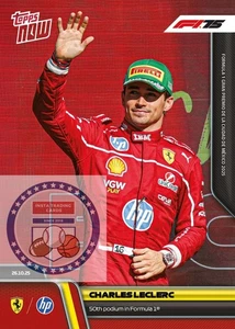 **PRE SALE** Charles Leclerc - 2025 Formula 1® Topps NOW® - Card 74 - Picture 1 of 1