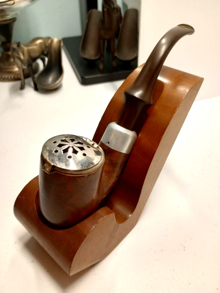 Vtg WDC Wellington Imported Briar OOM PAUL Wind Cap P-Lip Smoking Tobacco Pipe+! - Image 1 of 4