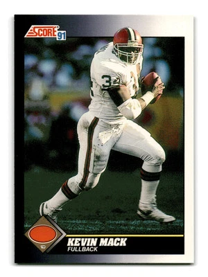 Kevin Mack 1991 Score #470 Cleveland Browns Centered Mint to Gem - Image 1 of 2