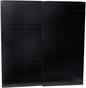Wandsteuerung 30-P-3232B schwarz Metall Lochwand Pack - (2) 32" hoch x 16" breit schwarz - Bild 1 von 12