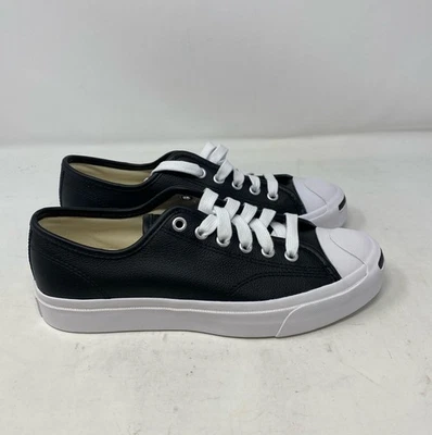 Converse Jack Purcell Dorado Estándar Cuero Buey Negro/Blanco Hombre’s 5.5/Mujer’s 7 Foto 1 de 4