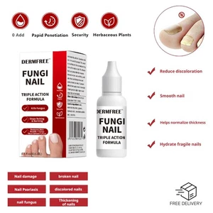 Funghi Unghie Liquido Antifungini Estratti Erbe Unghie Trattamento Funghi Sicuro Caldo - Foto 1 di 13