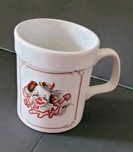 ELMO der CLOWN Arthur Sarnoff inspiriert ZIRKUS Vintage KERAMIK Kaffee BECHER - Bild 1 von 6