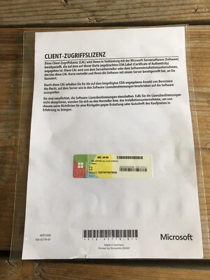 5 dispositivos / dispositivos cals para Windows SQL Server 2016 con factura de IVA - Imagen 1 de 2
