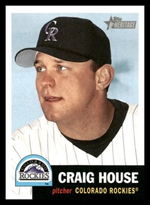 2002 Topps Heritage - #177 Craig House - Image 1 of 2