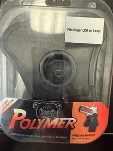 Bulldog Rapid Release Paddle Gun holster For RUGER LC9 9mm w/ Laser right black - Picture 1 of 2