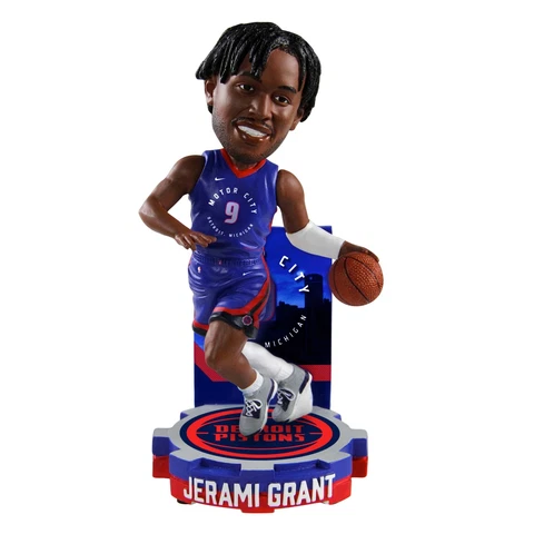 Jerami Grant Detroit Pistons City Jersey Bobblehead NBA Cover