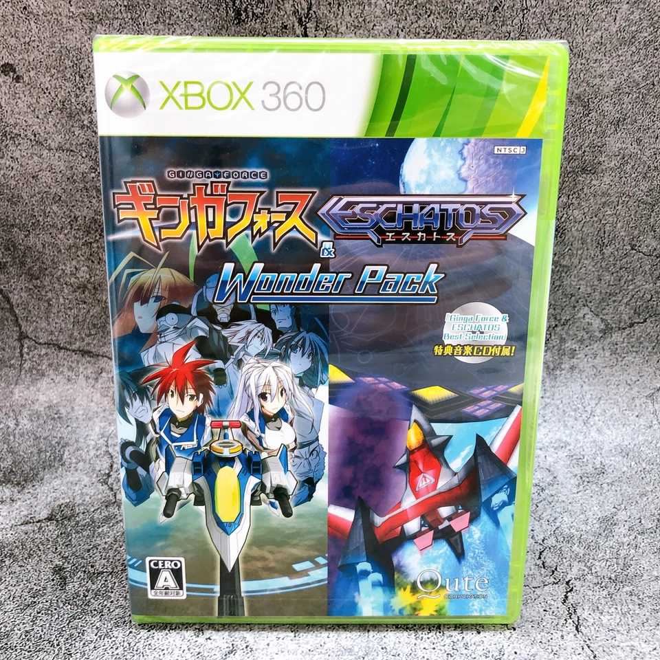 Microsoft Xbox 360 Ginga Force & Eschatos Wonder Pack Shooting Game Sealed New - Image 1 of 4