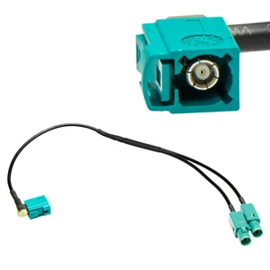 Adaptador De Antena FAKRA A Doble Divisor FAKRA Para Antena De Coche - Imagen 1 de 3