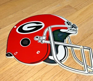 Georgia Bulldogs 1987 - placa de pared casco Lucite de Hallen - Imagen 1 de 6
