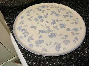 BHS BRISTOL BLUE CAKE / CHEESE PLATTER - Picture 1 of 3