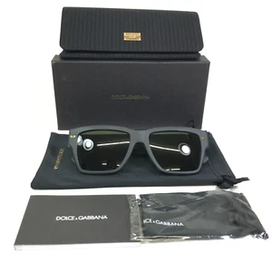 Dolce and Gabbana Sunglasses DG4431-F 3404/71 Matte Black Yellow Havana Tortoise - Picture 1 of 13