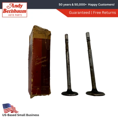 1939-42 Chrysler Neu Yorker Saratoga Imperial Einlass Ventile Set Von 2 NOS - Bild 1 von 4