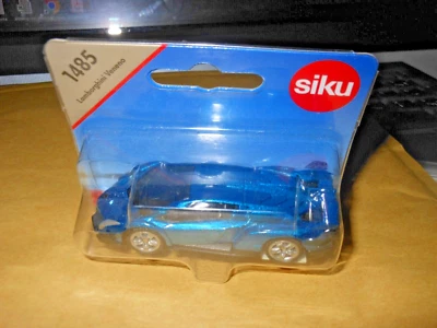 MODELLINO LAMBORGHINI VENENO BLU 1:55 SIKU 1485 DIE CAST METAL - Immagine 1 di 3