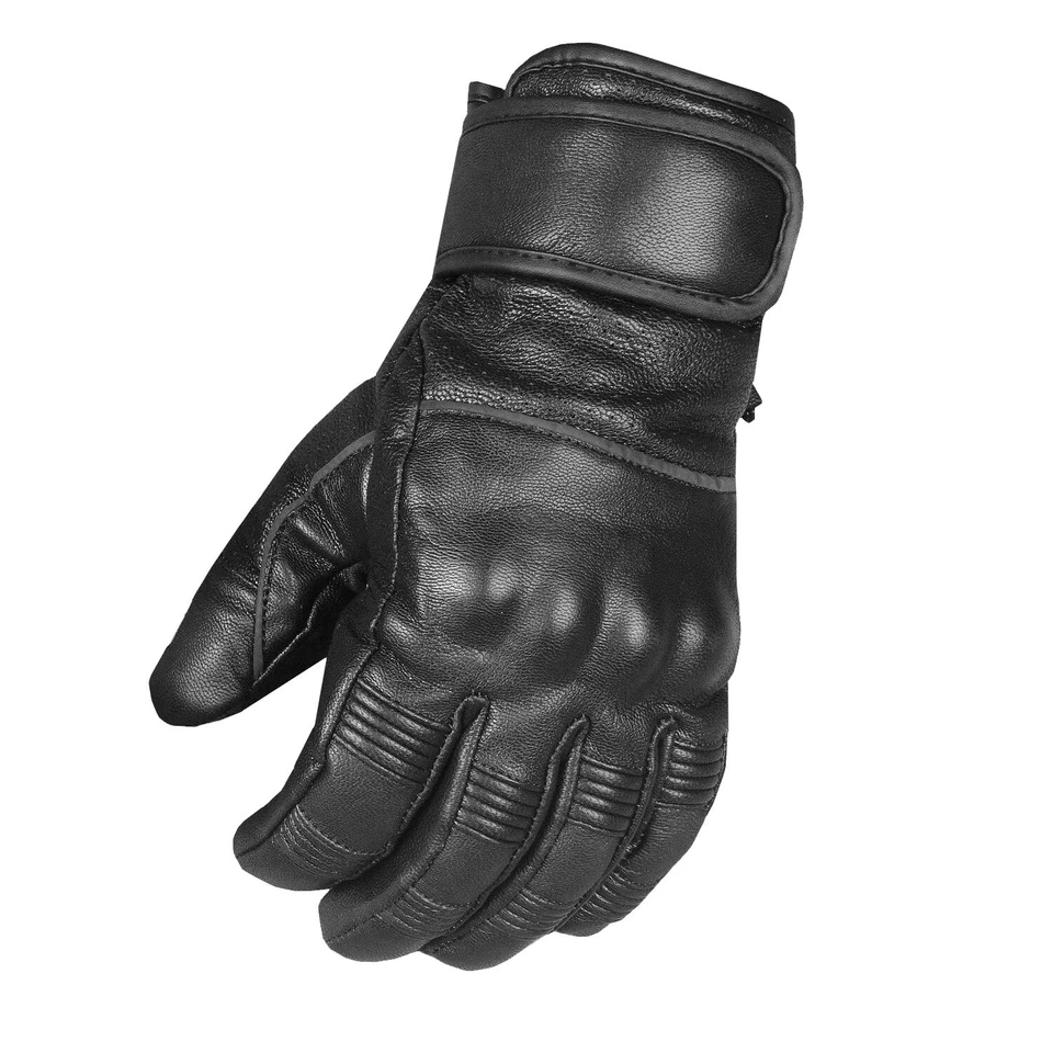 Men's Motorcycle Premium Leather Gel Padded Palm Street Cruiser Protected - Image 1 of 1