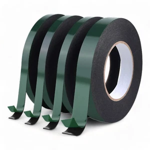 DOUBLE SIDED TAPE HEAVY DUTY ADHESIVE STRONG STICKY FOAM BODY TRIM ROLL - Picture 1 of 4