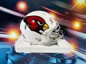 PATRICK PETERSON AUTOGRAPHED ARIZONA CARDINALS SPEED MINI HELMET COA BECKETT - Picture 1 of 2