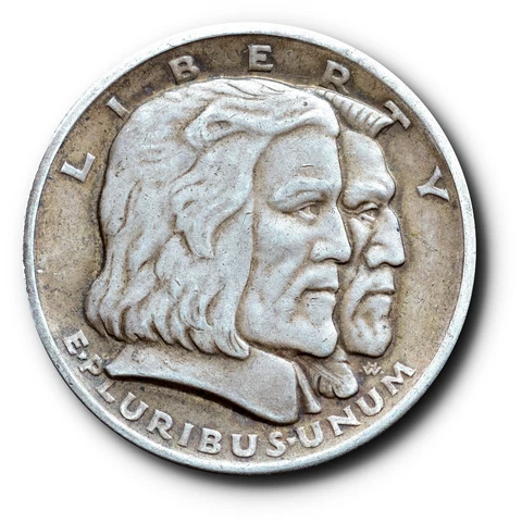 1936 Long Island Tercentenary 50C Half Dollar XF/AU Cover