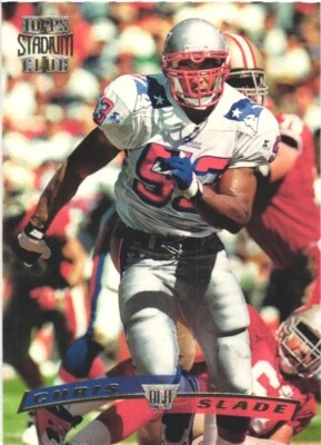 1996 Stadium Club #53 Chris Slade New England Patriots Football Card - Image 1 of 2