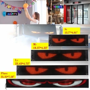 1/2X Truck-Specific Devil's Eye LED-Screen Car Eye Light Truck Dynamic LED Light - Picture 1 of 20