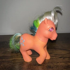 MY LITTLE PONY vintage G1 1985 Party Time Twinkle Eye orange birthday - Picture 1 of 4