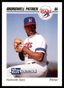 1992 SkyBox Team Sets AA Bronswell Patrick Huntsville Stars #317