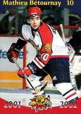 2001-02 Moncton Wildcats #6 Mathieu Betournay