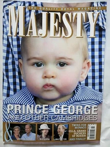 Majesty Magazine Prince George and Other Cambridges November 2014 Vol 35 No 11 - Picture 1 of 4