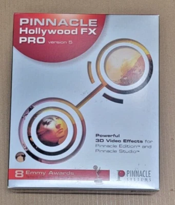 Pinnacle Hollywood FX Pro Version 5 3D Video Effects NEW - Image 1 of 4