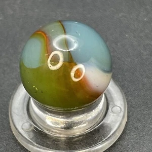 Peltier Rainbo Marble Translucent Peltier Marble Vintage Marbles 0.551” - Picture 1 of 12
