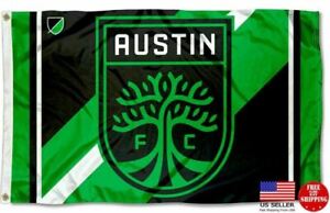 Austin Football Club Large Grommet 3x5 Flag 3 x 5 Banner New Fast Free Shipping 