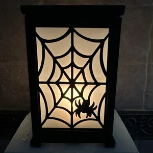 PARTYLITE CHANGE-O'-LUMINARY VOTIVE TEALIGHT CANDLEHOLDER w/3 DIFFERENT PANELS - Picture 1 of 15