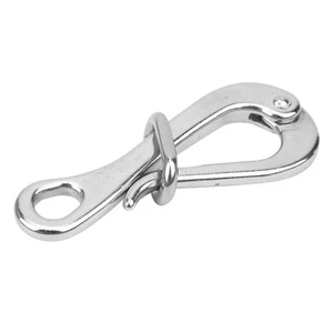 4 Zoll Edelstahl Winch Strap Hook Mit Quickease Link Für Boot KU - Bild 1 von 16