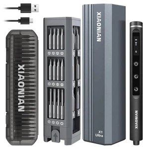 3.7V Precision Electric Screwdriver Set,76 IN 1 Magnetic bits Mini Electric S... - Picture 1 of 9