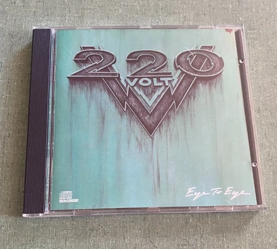 220 Volt - Eye To Eye CD 1989 Epic Records Swedish Heavy Metal - Ships Free - Image 1 of 4