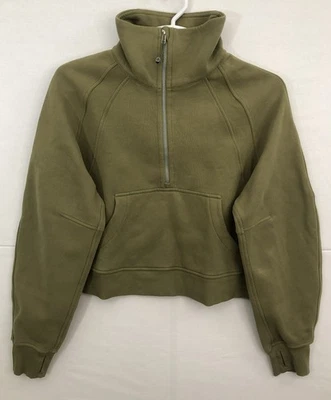 Chaqueta de buceo Lululemon de gran tamaño con media cremallera talla M/L Foto 1 de 4