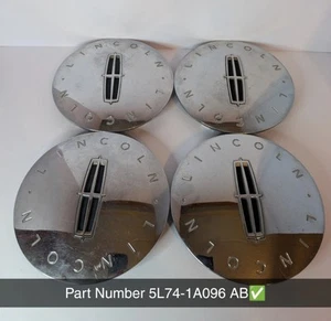OEM (4)✅ 05 06 Lincoln Navigator Chrome Center Cap 5L74-1A096-AB ✅ - Picture 1 of 7