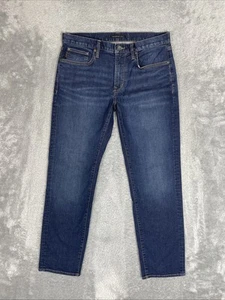 John Varvatos USA Jeans Mens 34x31.5 *ACTUAL* Blue Authentic Classic Straight - Picture 1 of 12