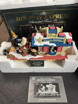 New Bright 380-1 Holiday Express Animated "Post Office Car" Santa's Mailbox - Image 1 of 4