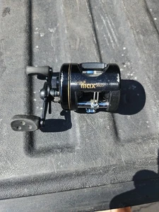 Abu Garcia Ambassadeur Black Max 3600 3 BB Casting Fishing Reel Made in Sweden - Picture 1 of 6