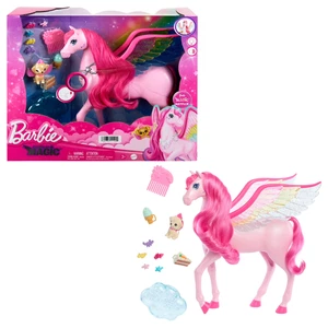 a Touch of Magic Pink Pegasus with Puppy, Winged Horse Toys with Lights and Soun - Picture 1 of 8