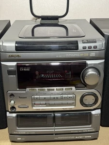 Aiwa CX-NA50 Hi-Fi Compact Stereo System 3CD DUAL Cassette Receiver READ - Picture 1 of 8