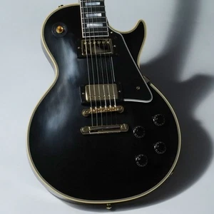 Gibson Custom Shop 1957 Les Paul Custom Reissue 2-Pickup VOS Ebony 3.80kg - Picture 1 of 11
