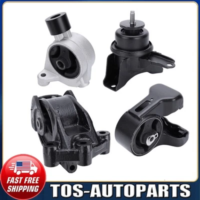 4 крепления двигателя и коробки передач для Hyundai Entourage 2007-2010 Kia Sedona - Изображение 1 из 4