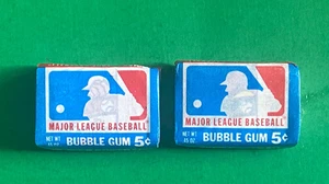 TWO (2) 1979 TOPPS BASEBALL SEALED GUM PACKS- - Picture 1 of 2
