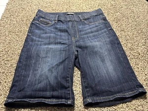 JUDY BLUE LOS ANGELES PANTALONCINO JEANS DONNA PULL ON TAGLIA XL EXTRA LARGE - Foto 1 di 2