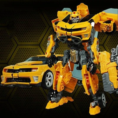 Kinder Transformer Bumblebee Roboter Flim Figur Auto Actionsfigur Spielzeug DHL - Bild 1 von 4