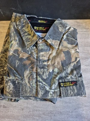 Camisa y pantalones camuflados de caza Scent Blocker Plus para hombre, nueva ruptura - XXL Foto 1 de 4