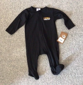 NCAA Iowa Hawkeyes Infant Sleeper Footed Pajamas - Size 6-9M - Picture 1 of 5